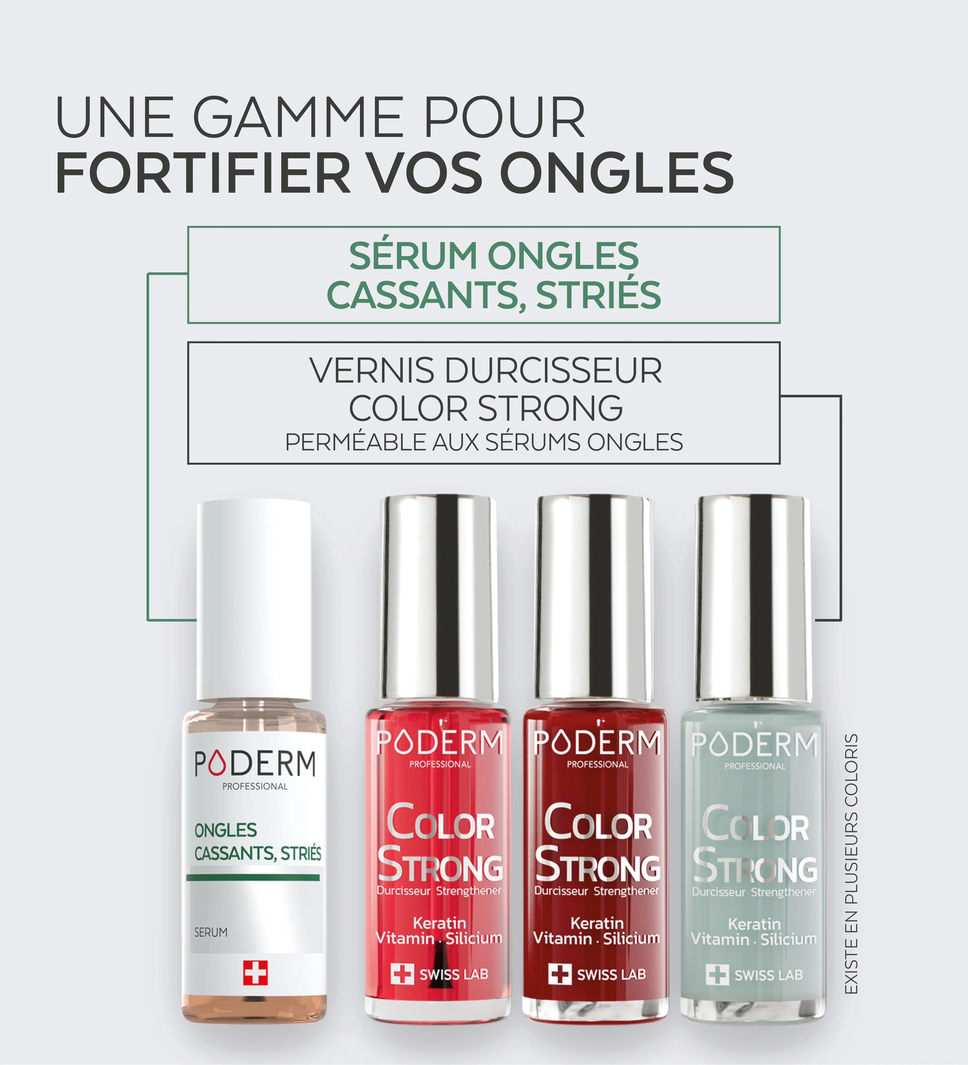 Vernis Color Strong Durcisseur - Rouge Allure - Image 5